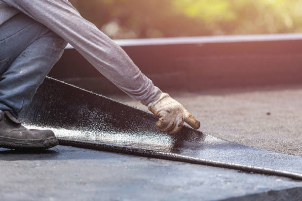 Professional Emergency Waterproofing technician working in Valders, WI